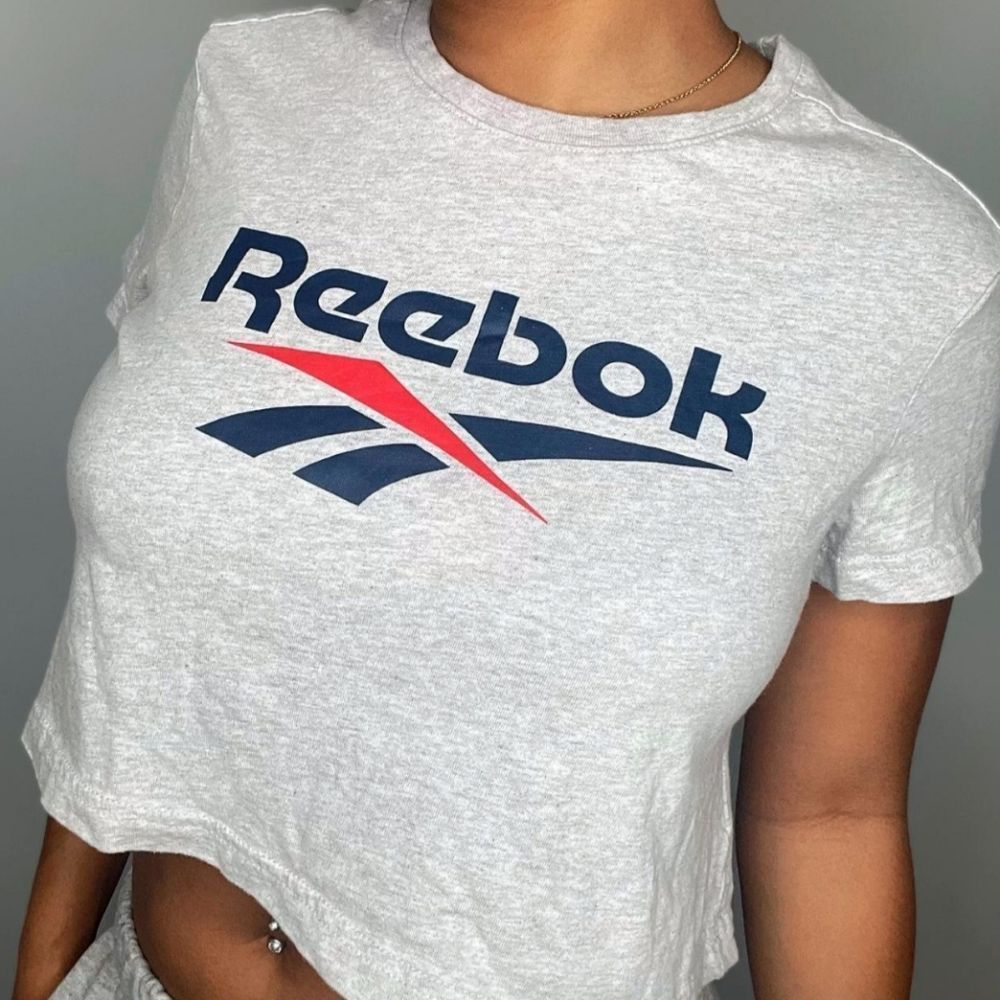 Reebok Cropped Tee Size S